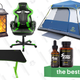 Image for article titled Saturday's Best Deals: Camping Gear, TomCare Flickering Solar Lanterns, Sunday Scaries CBD, Arrozi Gaming Chairs and Desks, and More